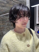 ザザ ZA/ZA 目白&nbsp;ウルフパーマ♪ショートカット/目白美容室