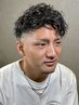 【青木指名限定】ツイストorスパイラルパーマ+メンズカット/フェードも◎