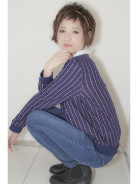 ケーツーナゴヤ(K two NAGOYA) [K-two名古屋/矢場町]小顔効果抜群オン眉ショート★アレンジ