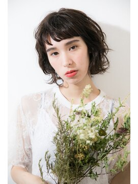 ボンヌーベル 【Bonne Nouvelle】セミウェット＋ワンサイドボブ