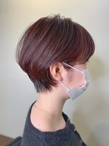 ノースイースト 荻窪店(north east)&nbsp;ショートヘア/ピンク系/暖色カラー/襟足すっきりショート