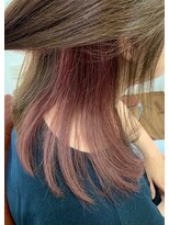 ベルヘアサロン(BeL HAIR SALON) 【インナーカラー】ピンク
