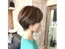 プラグ ヘアーデザイン(PLUG hair design)の雰囲気（美しいシルエットのショートヘア）