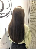 ツヤカラーの髪質改善