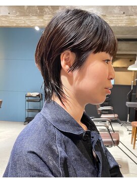 クラッチ ユニ(CLUTCH uni) ♪ショートウルフヘア♪ 難波美容室 中塚孝博
