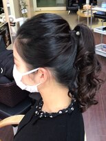 ヘアサロン ユニティ(Hair Salon Unity) ポニーテールカール