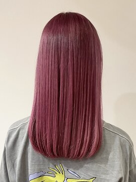 ミスト(mist) 〔mist〕ピンク/ダブルカラー/ケアブリーチ/金沢文庫/金沢八景