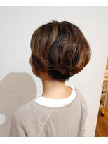 アビーヘア 市川店(abie hair) エアリーマッシュショートボブ