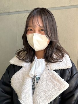 グラフ 立川(Graph.) エアリーロング/美髪髪質改善/ブリーチなしダブルカラー