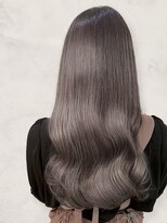 アースモード 亀戸店(EARTH Mode) 30代40代大人可愛い髪質改善カラーラベンダーグレージュ透明感