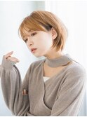 綺麗めカジュアル☆丸みショート