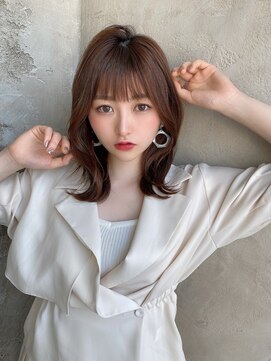 プラチナ(PLATINA) くびれヘア/韓国/透け感/くすみカラー/ロング/ベージュカラー