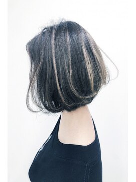 マックスビューティーギンザ(MAXBEAUTY GINZA)　 小顔カットショートボブハイライトカラー【銀座/銀座駅】