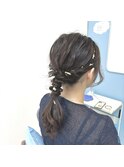 編みおろし