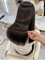 シェノン 心斎橋(CHAINON)&nbsp;グレージュ/髪質改善カラー/酸性縮毛矯正