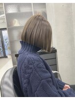 ブリンク(blink)&nbsp;ミニボブオリーブベージュブリーチなしオリーブベージュ