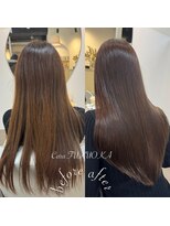 カラ フクオカ(Cara FUKUOKA)&nbsp;《★髪質改善うる艶ストレート＋カット★》【福岡髪質改善】