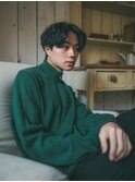 好印象なセンター分けショート