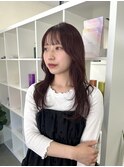 ［顔周りレイヤー/レイヤーカット/ハッシュカット］