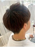 メンズ 爽やかツーブロックショート ビジネス◎ 学生◎