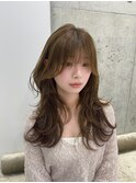 顔型別ヘアスタイル特集 /チェリーブラウン /ミニウルフ/北九州