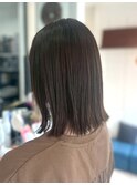 シンプルストレートボブ