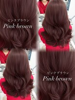 アマトウキョウスマートサロン(AMA TOKYO×Smart Salon)&nbsp;韓国ヘア　透明感カラー　ピンクブラウン