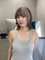 オーセン(Authen.)&nbsp;ブラウンセクションカラー