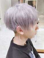 デイズ(days)&nbsp;ツーブロック刈り上げフェザーショート/ホワイトシルバー