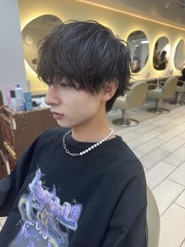 キャンバス バイ ネオリーブ 横浜西口(Canvas by neo.) 横浜★マッシュのスパイラルパーマメンズパーマ