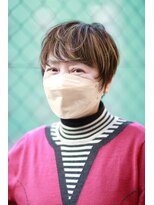 アルニコ エム 松戸駅前(ALNICO .. M)&nbsp;【松戸】～60代～ハイライトを入れたショートスタイル♪