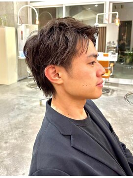 ヘア アンド スパ エジェリ プリム(hair&spa egerie prime) ショートアップバング