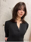 お洒落ハッシュカットグレージュカラー立川三鷹国分寺韓国ヘア