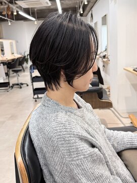 トト 船橋店(toto.) 前髪顔周りカットピンクベージュアンブレラカラーイメチェン船橋