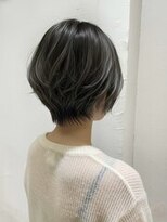 ヘアーメイクパウダー 天王寺寺田町店(Hair make powder) 大人可愛い30代40代50代小顔ショートボブ丸みショート