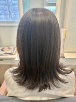 アーブ(hair and make urb) モノトーンで艶ミディアム