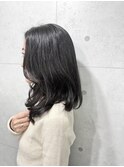 レイヤーカット/イメチェン/ホワイトブロンド/シャドウレイヤー