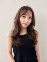 ペスカケイクリエイティブ(PESCA K-CREATIVE)&nbsp;アッシュブラウンカラーと顔まわりレイヤー