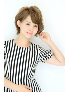 美容室 リーフ 竜南店(LeaF) コテアレンジ楽チンなカジュアルショート