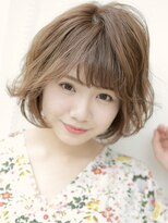 ふわっとアレンジが可愛いショート