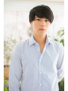 ミック 日暮里店(miq) ソフトツーブロックのサイドパートショート