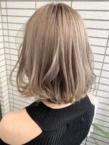 グロウ 上野御徒町(grow)&nbsp;耳かけ/フォギーベージュ/マッシュウルフ/外ハネ[上野/御徒町]