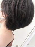 【Zina 渋谷】イメチェン毛先パーマ耳かけ×フォギーベージュ