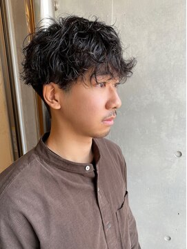 アリスバイアフロート 自由が丘(ALICe by AFLOAT) ナチュラルツーブロスパイラルパーマ