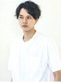 メンズ/ビジネス/就活/アップバング×パーマ/スリークショート