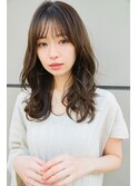 20代30代40代◎韓国人風ゆるウェーブヘア/春グレージュカラー