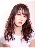 似合わせカットくびれヘアデザインカラーアースカラー0602