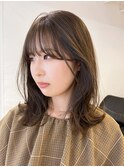 くびれレイヤー_外ハネボブセクションカラー_ba385391