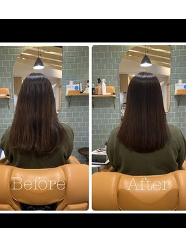ルスリー 大分店(Lsurii) 髪質改善カラー