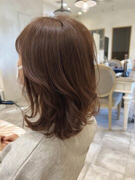 ラボヌールヘアーグレース 門前仲町店(La Bonheur hair grace) ピンクブラウン